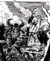 LGG p120, "Princes Corond and Brightflame", art by Joel Biske.